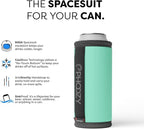 PHOOZY Insulated Can Cooler for Slim 12oz Cans with NASA-Inspired Technology - Patented Can Cooler That Keeps Drinks Cold 10x Longer - Lightweight for Outdoor Adventures - Mint