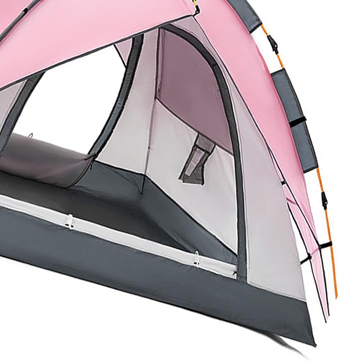 Lightweight Double Layer Camping Tent, Ventilated Design with Storage Bag for Backpacking Hiking 2 Person Portable Tent
