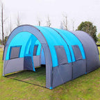 Tunnel Tent Outdoor Camping Tents W/Bedroom,Large Space for 5/8 People,Portable Lightweight Weatherproof Camping Tent for Parties Picnic,Travel Camping Family Tents Shelter