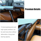 AZMANI Portable Travel Car Bed for SUV, Adult, Knitting Surface, Holds 550 Lbs (Size: 163x56x38cm-A)