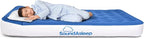 SoundAsleep Dream Series Big Kids Air Mattress with High Speed External Pump - Portable, Blow up Bed for Big Kids - Inflatable Air Mattress for Home and Camping