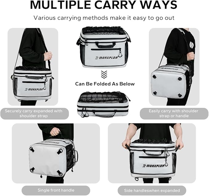 Waterproof PVC Material Paddleboard Cooler Deck Bag,40 cans Sup Deck Cooler Bag,Cooler Bag for Paddleboard,Lunch Box Cooler Insulated Bag,Camping Cooler Bag,Kayak Cooler Bag