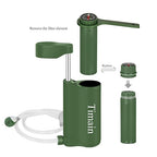 Membrance Replacement (2 Pack) for Timain Outdoor Portable Water Filter Pump,Water Filtration Systems,Perfect for Travel,Camping, Hiking,Fishing,Hunting,Emergency Preparedness (9000, Liters)