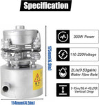 Water Turbine Power Station 300W 110V-220V Micro Hydropower Generator, Outdoor Hydroelectric Generator For Home, Camping, Lighting, TV, And Computer