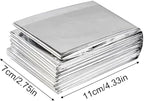 Foil Blanket | Reusable Warm Survival Gear - Winter Outdoor Thermal Blankets,for Camping Backpacking Travel Car Tent Sleeping Winter Cold Weather Homeless Prepper