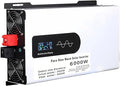 5000-12000w Pure Sine Wave Inverter Camping Inverter Portable Power, DC 12 V, 24 V, 48 V, 60 V, 72 V a CA 110 V for Home/RV/Truck/Car/Camping/Solar 12V-6000W