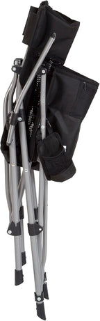 MACSPORTS Hard Arm Tension Chair, Black