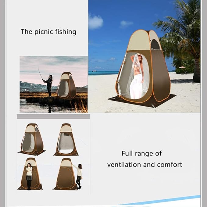 Camping Tent,Shower Tent, Pop Up Shower Privacy Tent for Outdoor Camping Biking Toilet Fishing Changing Clothes Easy to Install and Storage Bathing Storage Room Tents