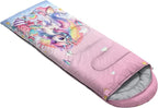 HOSIMA Dear Hunting Pattern Cold Weather Sleeping Bags for Kids Adults,Black Light Weight Waterproof Sleeping Bags for Outdoors Hiking.