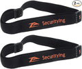 SecurityIng Elastic Headband Adjustable Headlight Strap with 400mm Head Fastening Strap for 22mm - 26mm Headlight Bracket, Nylon Headlamp Straps (2pack)