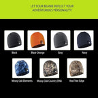 POWERCAP LED Hat Light 150 Lumens Rechargeable Fleece Beanie with Bright Built-in Headlamp Waterproof LED Warm One Size Cap