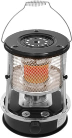 9000BTU Kerosene Heater & Stove, Portable Non Electric Kerosene Heaters, Outdoor Camping Portable Camp Tent Heater (Black)