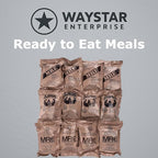 U.S. MRE Meals Ready to Eat (12-Pack) – Military-Grade Emergency Food Supply w/Flameless Heaters – Survival Rations for Camping, Prepping, Disaster Relief (Menu A: 1-12) (Case A (Menu 1-12), 12, Count)