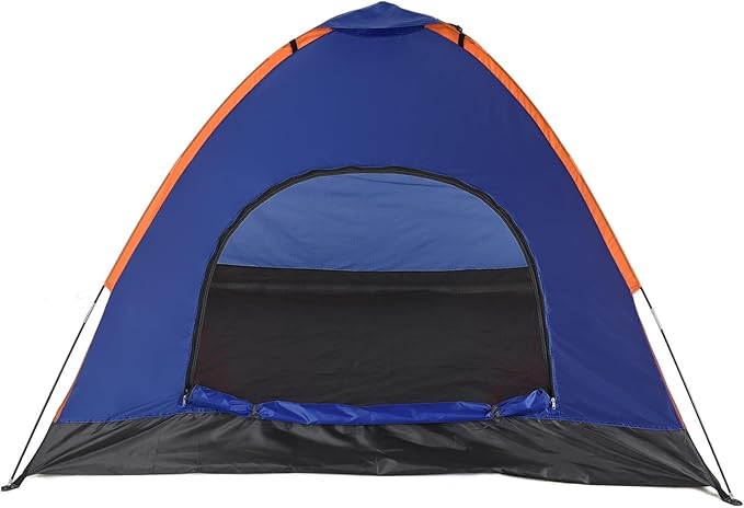 3-4 Persons Camping Tent Lightweight Outdoor Backpacking Tent with Rain Fly Family Camping Hiking Beach Fishing Tent