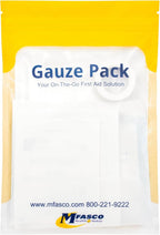 MFASCO First Aid Kit Refill Supplies Gauze Pack Refill