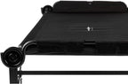 Disc-O-Bed 2XL Outdoor Modular 1 Person Single Camping Cot Portable Bed with 2 Height Options for Adults, Sleep Solution for Tents, Black
