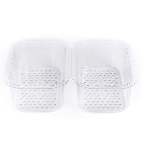 2-Pack Cooler Basket - Grippi Cooler Insert Compatible with Yeti Roadie 24 - Dry Goods Trays - Divider and Organizer Accessories for Camping, Tailgating and Storage