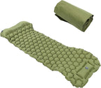 EVTSCAN Camping Sleeping Pad Mat Foot Press Inflatable Cushion Mattress for Tent Hiking Travel