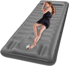 Camping Mattress,Built-in Foot Pump Waterproof Outdoor Gear | Backpacking Sleeping Pad,for Backpacking Tent Hiking Traveling Beach