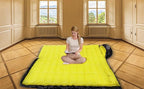 0 20 Degrees F Down Sleeping Bag for Adults,4 Season Cold Weather Rectangle Wearable Down Sleeping Bag for Camping Hiking,Can be Used as Blanket Quilt or Cloak,with Mesh Sack Buckle Strap