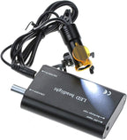 5W Waist Hanging LED HeadLight with Plastic Clip for Magnifier (Black)