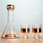 Environmentally Friendly and Durable Tableware, Multifunctional Travel Tableware, Home and Commercial Tableware Sets, Tableware, 11cm High 8cm Diameter Tableware (Copperplated)