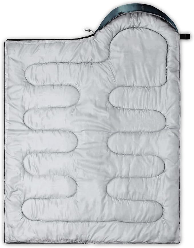 HOSIMA Dear Hunting Pattern Cold Weather Sleeping Bags for Kids Adults,Black Light Weight Waterproof Sleeping Bags for Outdoors Hiking.