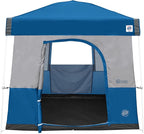 E-Z UP Camping Cube Sport, Converts 10' Angled Leg Canopy into Camping Tent