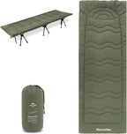 Naturehike Sleeping Mattress Pad for Camping Cot, Portable Cotton Sleeping Cot Pads, Foldable Bed for Adults, Cot Mattress Topper for Hiking, Picnic, Tent, Travel