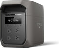 EF ECOFLOW Portable Power Station DELTA 3 MAX Portable Power Station (Black), 3400W X-Boost Output, Ultra-Fast 0-80% Charging in 1.13 Hr, Home Backup & RV Camping (Solar Panel Optional)