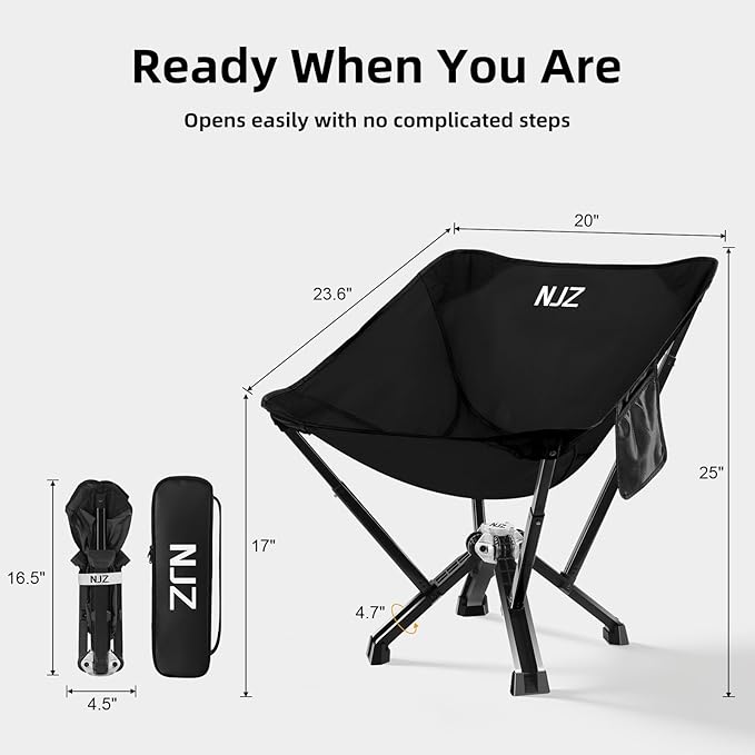 Folding Outdoor Chair — Easy Outdoor Comfort, Simple One-Piece Design, Stable Aluminum Frame, Relaxed Seating for Backyard, Camping & Everyday Use