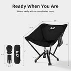 Folding Outdoor Chair — Easy Outdoor Comfort, Simple One-Piece Design, Stable Aluminum Frame, Relaxed Seating for Backyard, Camping & Everyday Use
