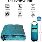 Camping Blanket, Puffy Blankets Lightweight Windproof Resistant for Outdoors,Hiking, Backpacking,Car,Picnic,Stadium