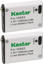 Kastar Battery 2-Pack Replacement for Coast FL FL60R, FL75R & FL85R LED Headlamps, Black Diamond Equipment Sprinter 275 Sprinter 500 Revolt 350, Storm 450 HEADLAMP Kobalt 500-Lumen LED Headlamp
