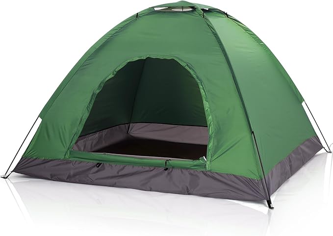3-4 Person Camping Tent, Camping Dome Tent,Easy Setup Outdoor Tents Water Resistant Lightweight Portable for Family Backpacking Camping Hiking Traveling