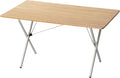Snow Peak Single Action Camping Table, Portable Dining and Game Outdoor Table - Large