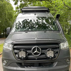Lensun 90W 12V Hood Flexible Solar Panel for Mercedes-Benz Sprinter 3rd Gen(2019-present) - Off Grid Solar Power for Offroading/Overlanding/Camping