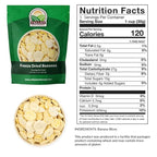 Valley Food Storage Freeze Dried Banana Slices | 10-Bag Bucket, 53 oz | Non-GMO Premium Emergency Food Supply, 25 Year Shelf Life | Prepper Supplies, Survival Food & Off-Grid Living | Packaged in USA