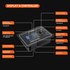 2080w Pure Sine Wave Inverter 12V to 110V Ultra Quiet, Game-Changing Design | 12V to 110 Converter for Home, RV, Camping, Off-Grid & Outdoor Adventures丨DC to AC (LGE-12V-2080Ti)