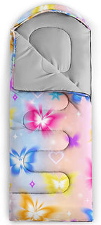 HOSIMA Dear Hunting Pattern Cold Weather Sleeping Bags for Kids Adults,Black Light Weight Waterproof Sleeping Bags for Outdoors Hiking.