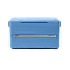 Coleman Snap N Go 55qt Collapsible Hard Cooler, Keeps ice Cold for up to 64 Hours, Holds up to 93 cans, Collapses up to 1/3 its Size, Can Hold up to 200 pounds, Blue Sky