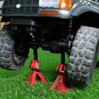 FMS Simulation Micro Scale Model Lifting Jack (2pcs) for SCX10 D90 CC01 TRX4 FCX10 1/8 1/6 1/10 RC Car Decoration Fake Props Accessory for RC Crawler Car