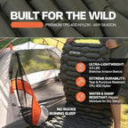 ANGORA BRANDS Inflatable Sleeping Pad for Camping & Backpacking – Lightweight 2.1” Thick Compact Sleeping Mat, 25” Wide Portable Pad for Hiking, Travel & Outdoor Use