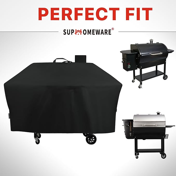 Grill Cover for Camp Chef 36 Inch Pellet Grills, SmokePro LUX 36, SmokePro SGX 36, Waterproof and UV Resistant Heavy Duty Grill Cover.