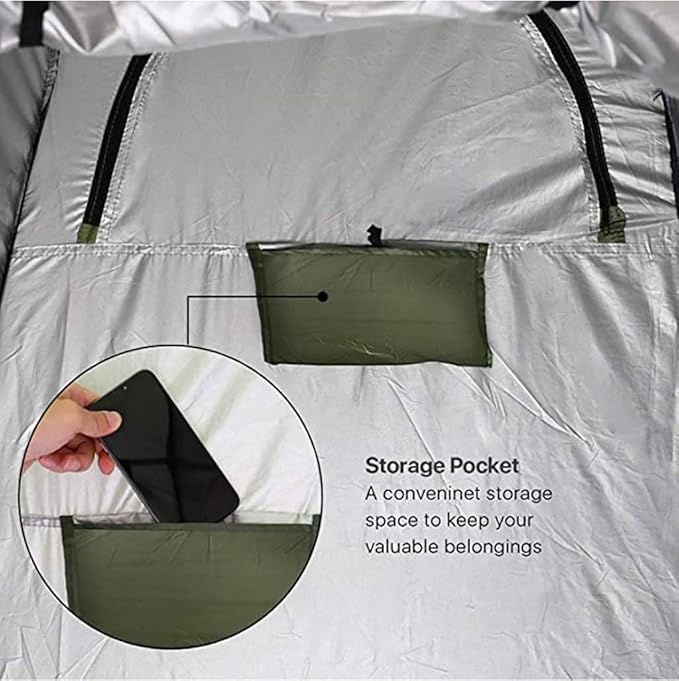 Camping Tent,Shower Tent, Pop Up Shower Tent Instant Portable Outdoor Privacy Tent, Camp Toilet, Changing Room, Rain Shelter with Window – for Camping and Beach
