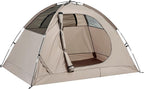 Spacious Waterproof 2/4 Person 4-Season Tent with Big Rain Fly – Versatile Outdoor Camping Tent for Hiking, Backpacking, and Festivals – Easy Setup & Durable Design
