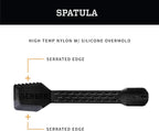 Gerber Gear ComplEAT Camping Utensils Set for Outdoor Cooking, Camping Cutlery with Fork, Spoon, Tongs, Spatula and Multi-Functional Tool, Flat Sage
