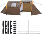 Generic Oxford 2-Person Backpacking Tent Windproof Lightweight Tent Rainproof Waterproof Tent for Camping Hiking Cycling
