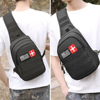 Survival Kit, 151 Pcs First Aid Kit Survival Gear and Supplies Emergency Kit with Bug Out Bag Tactical Military Grade Molle IFAK for Camping, Earthquake, Hiking, Hunting, Gifts for Men Dad
