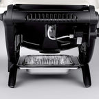 Weber Q1200 Liquid Propane Portable Gas Grill, Orange – 1‑Burner Travel and Camping Grill with Cast‑Iron Grates & Electronic Ignition (8,500 BTU Burner)